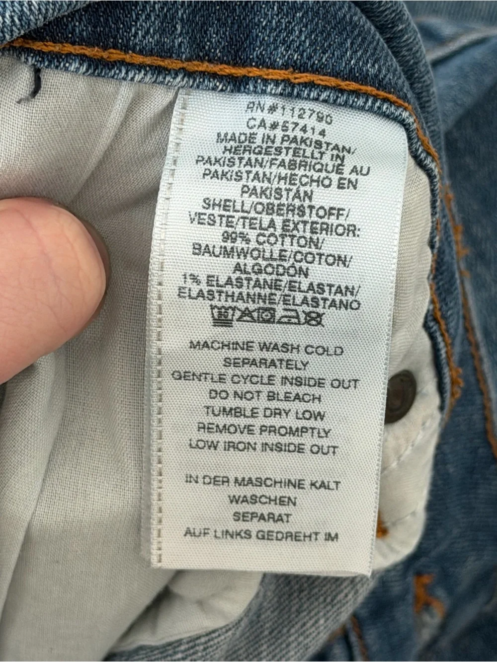 True Religion Men's Blue Jeans